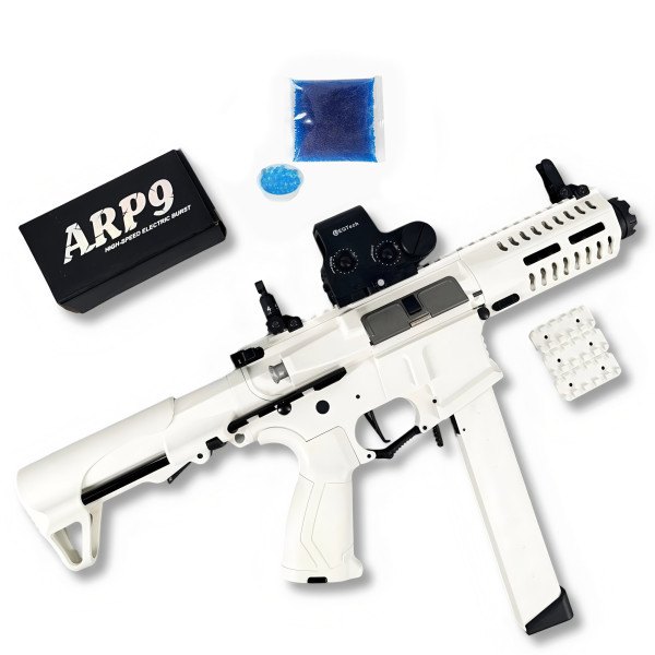 XYL White ARP9 Gel Blaster With Fire Control Chip