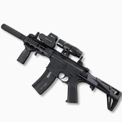 DD M4-PDW Gel Blaster High Speed Fire Mode With Metal Mag-Flagship