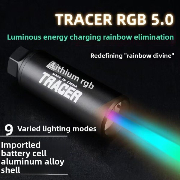 RGB Tracer For Luminous Bullet Shooting