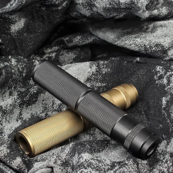 Metal Silencer Adapt To 14 MM Threaded Rod Tip & 19 MM Smooth Tip