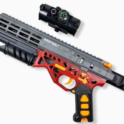 MK6 Gel Blaster With Red Light Effects And Smoke Effects