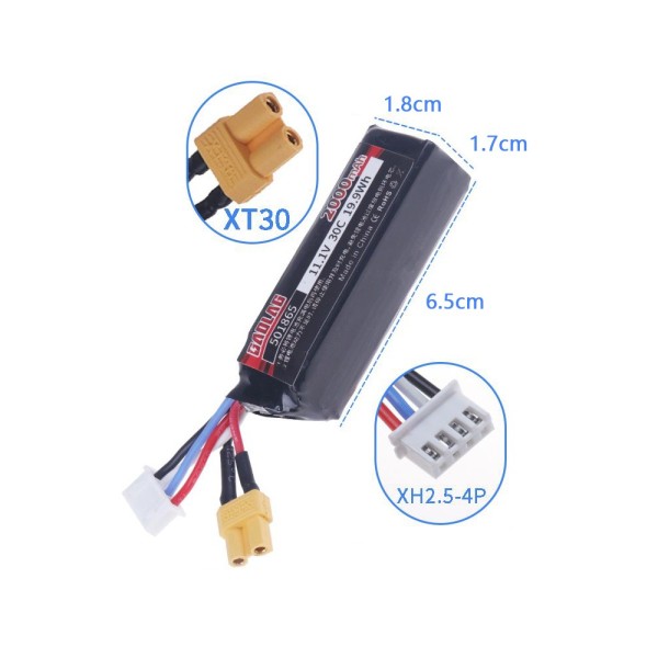 Adult Gel Blasters Specific 11.1V/2000mAh Battery