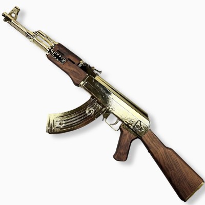 Golden Silver AK47 Gel Blaster Toygun