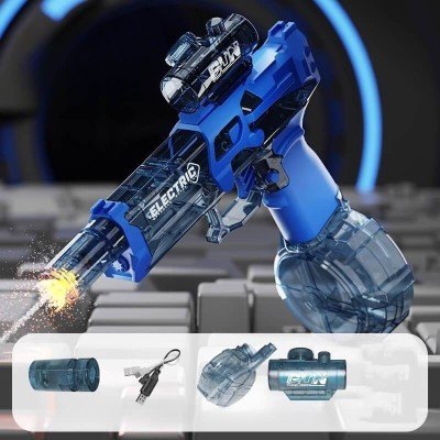 Electric Blow back Ice Tiger Water Gun With Light Tracer