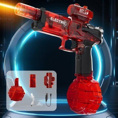 Electric Blow back Ice Tiger Water Gun With Light Tracer