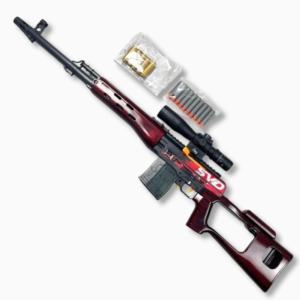 New SVD Sniper With Exquisite Color Soft Bullet Gun Toy