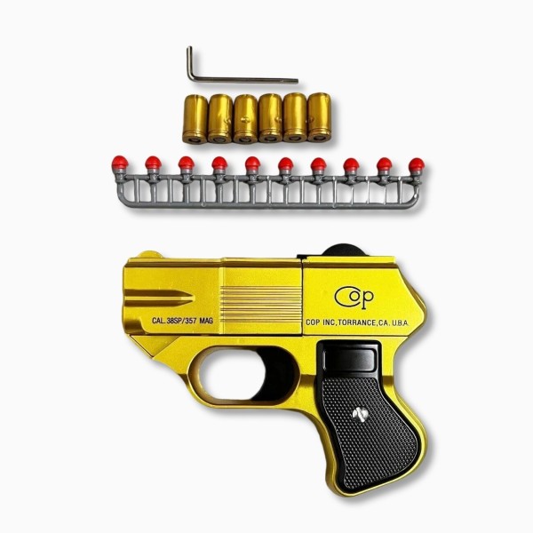 New Quadruple Shot Cop 357 Nerf Toy Gun