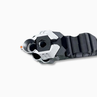 3D Printed Semi-Automatic Revolver