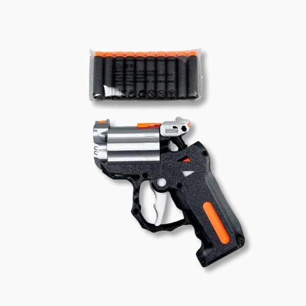3D Printed Semi-Automatic Revolver